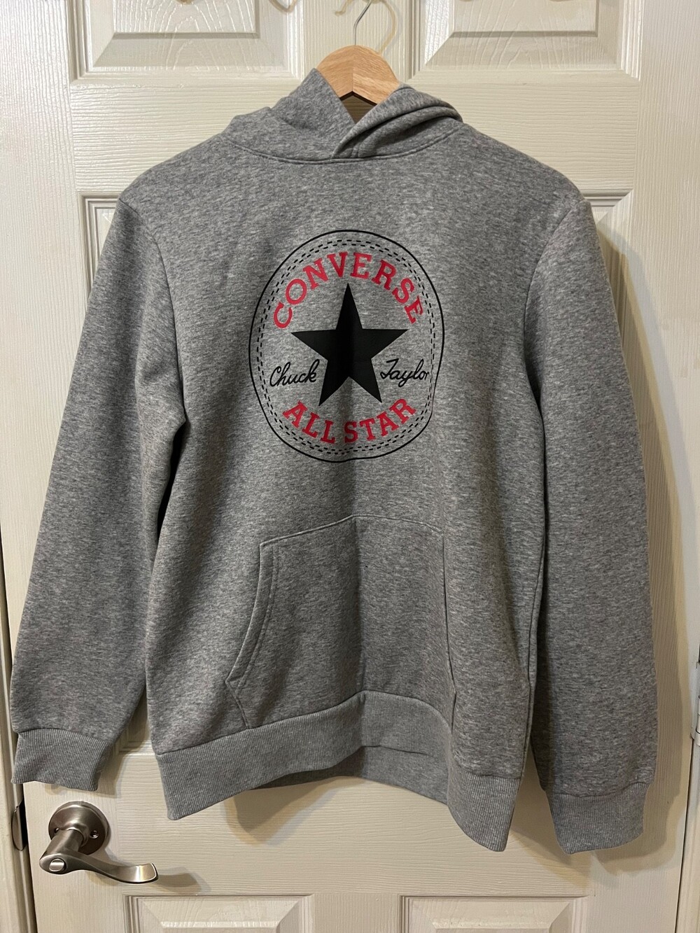 Chuck Taylor Converse All Star Logo Youth XL Sweatshirt Grey (NEW with Tags)